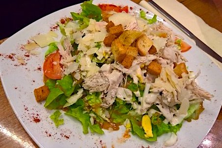 salade-caesar BIZI RESTAURA,NT LAC DE ST PE SUR NIVELLE